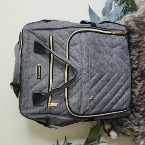 NWOT Travel charge backpack